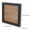 Embroidery Hoop Frame for Wall Decor, Durable Square Cross Stitch Display for Finished Projects 2