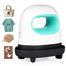 Mini Heat Press for TShirts Bags Hats Shoes, Portable Heat Press with 3 Heat Settings