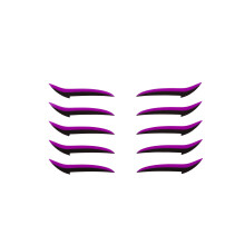Eyeliner Stickers 5 Pairs, Easy to Apply Winged Design, Long Lasting Adhesion, Multiple Colors