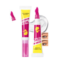 Clear Waterproof Eyebrow Gel Wax with BuiltIn Comb for LongLasting Brow Hold and Lamination Effect