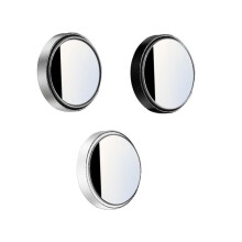 Travel Makeup Mirror and 360 Adjustable Blind Spot Car Mirror HD Glass Compact 2 Inch 3 Pcs