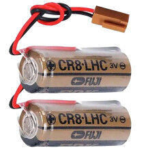 2Pack CR8.LHC 3V 2600mAh Lithium Battery for Water Meters and Memory Backup