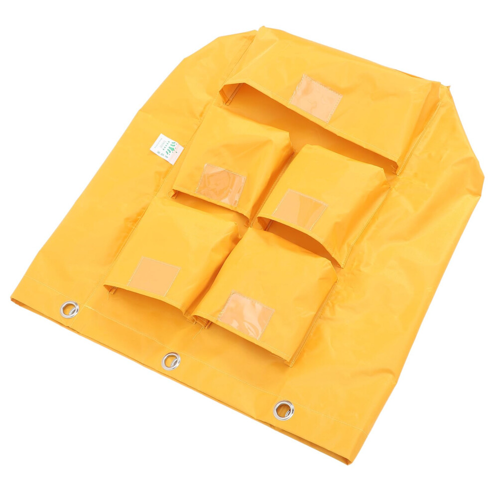 Heavyduty Janitorial Cart Bag Replacement For Housekeeping With Durable Fabric And Large Capacity 9113335849822