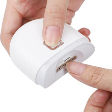 Electric Nail Clipper and Trimmer 2in1 USB Rechargeable Dual Speed Child Safe for Adults and Kids