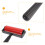 Red Rubber Printmaking Brayer with Ergonomic Detachable Handle for Even Ink Coverage and Crafting 5