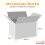 24x16x12 Corrugated  Boxes Kraft Moving Boxes 10 Pack Durable Easy Lift and Stack 2