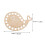 Embroidery Thread Organizer Wooden Whale Shaped Floss Holder Tangle Compact Craft Tool 2