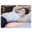 Cuscino lombare per dormire 56x26x5 cm Rosa Memory 6