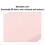 Cuscino lombare per dormire 56x26x5 cm Rosa Memory 7