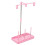Thread Spool Holder with Tangle Guide, Compact Sewing Thread Organizer Rack for 3 Spools and 15 Bobbins 3
