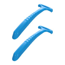 2Pcs Foot Callus Remover and Pedicure Foot File for Dead Skin, Ergonomic Grip, Home and Salon Use