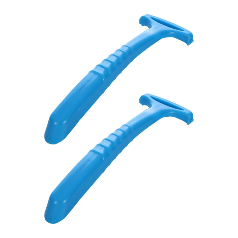 2Pcs Foot Callus Remover and Pedicure Foot File for Dead Skin, Ergonomic Grip, Home and Salon Use