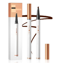 Light Brown 4Tip Microblading Eyebrow Pen Waterproof Sweatproof LongLasting Natural Brows