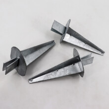 1 Earth plate for Z-section Post Game fencing Forest fencing Knotted fencing Field fencing
