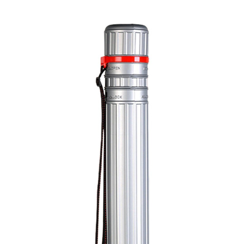 Adjustable Telescoping Poster Tube with Secure Lock, Impact Resistant Document Storage Case for Artwork 1