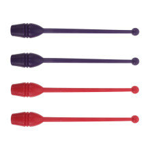4Stk Rhythmic Gymnastics Sticks Aus PP in Bunt Für Training