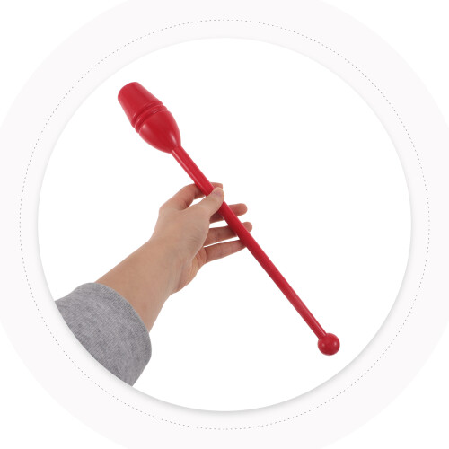 4Stk Rhythmic Gymnastics Sticks Aus PP in Bunt Für Training 2