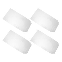 4Pièces Couverture Cahier A6 Claire En PVC Résistante Et Réutilisable