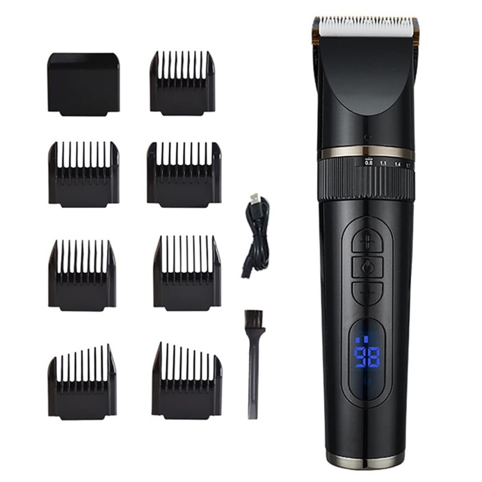 Professional Low Noise Cordless Hair Clipper for Men with Fast Charging and Precision Blades