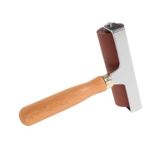 Printmaking Roller with Comfort Grip for Even Ink Coverage, Handheld Ink Applicator for Crafts