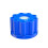 Rotating Tool Organizer with 360 Access, Multi‑Tier Storage Box for Crafts and Workshops, Blue ABS 5