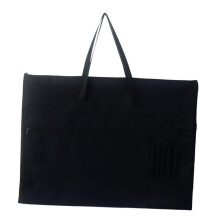 Waterproof Art Portfolio Bag 70cm x 52cm Large Polyester Artist Carrying Case with Multi Pocket Organizer