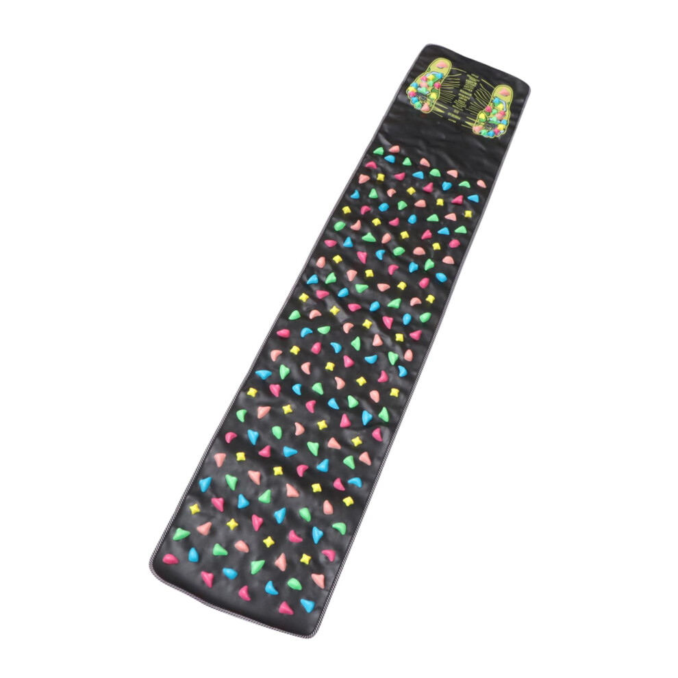 Acupressure Foot Massage Mat 175x35cm for Pain Relief, Foldable Reflexology Walking Stone