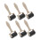 6pcs Printmaking Roller Set with Ergonomic Grip for Smooth Ink Application and Art Projects 1