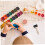6pcs Printmaking Roller Set with Ergonomic Grip for Smooth Ink Application and Art Projects 4