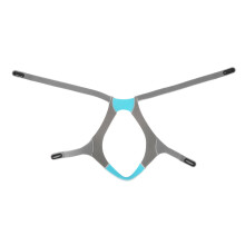 Ademende stof voor CPAP-maskerband, elastische binnenzijde, duurzame, wasbare band, klittenbandsluiting, comfortabele pasvorm, verstelbare hoofdband,