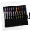 Large Capacity Canvas Pencil Case Roll for Artists, Double Layer MultiSlot Organizer for Brushes and Markers 5