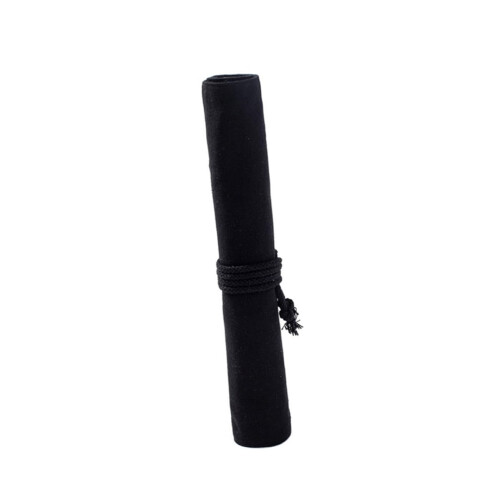 Large Capacity Canvas Pencil Case Roll for Artists, Double Layer MultiSlot Organizer for Brushes and Markers