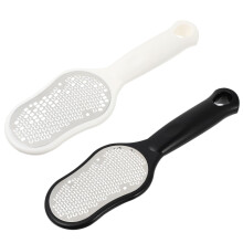 2pcs Stainless Steel Foot Callus Remover DoubleSided Pedicure Foot File for Hard and Cracked Skin
