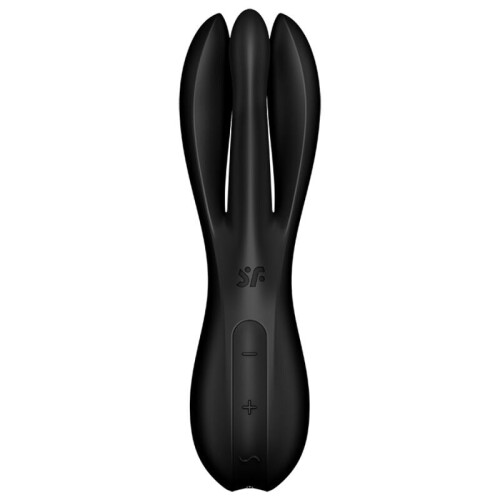 SATISFYER - THREESOME 2 VIBRATOR BLACK NEGRO 2