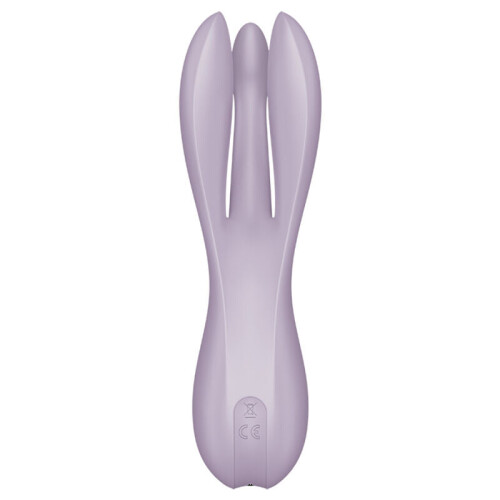 SATISFYER - THREESOME 2 VIBRATOR BLACK lila 2