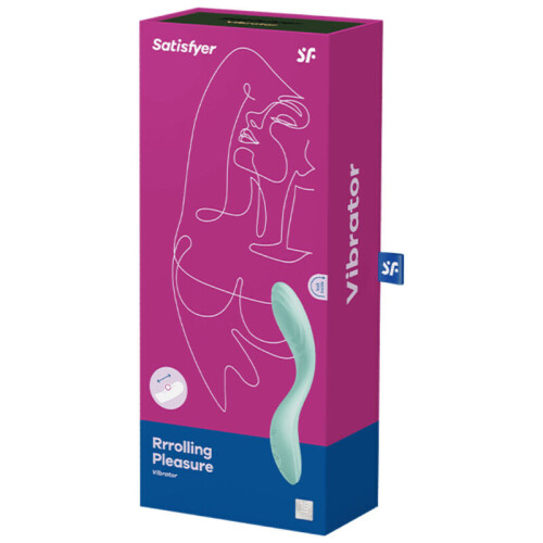 Satisfyer Rrrolling Pleasure Rechargeable G Spot Vibrator Mint 2