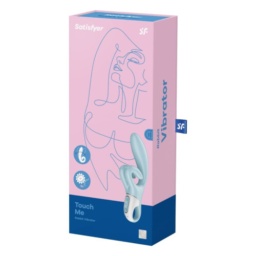 SATISFYER - TOUCH ME RABBIT VIBRATION RED 2