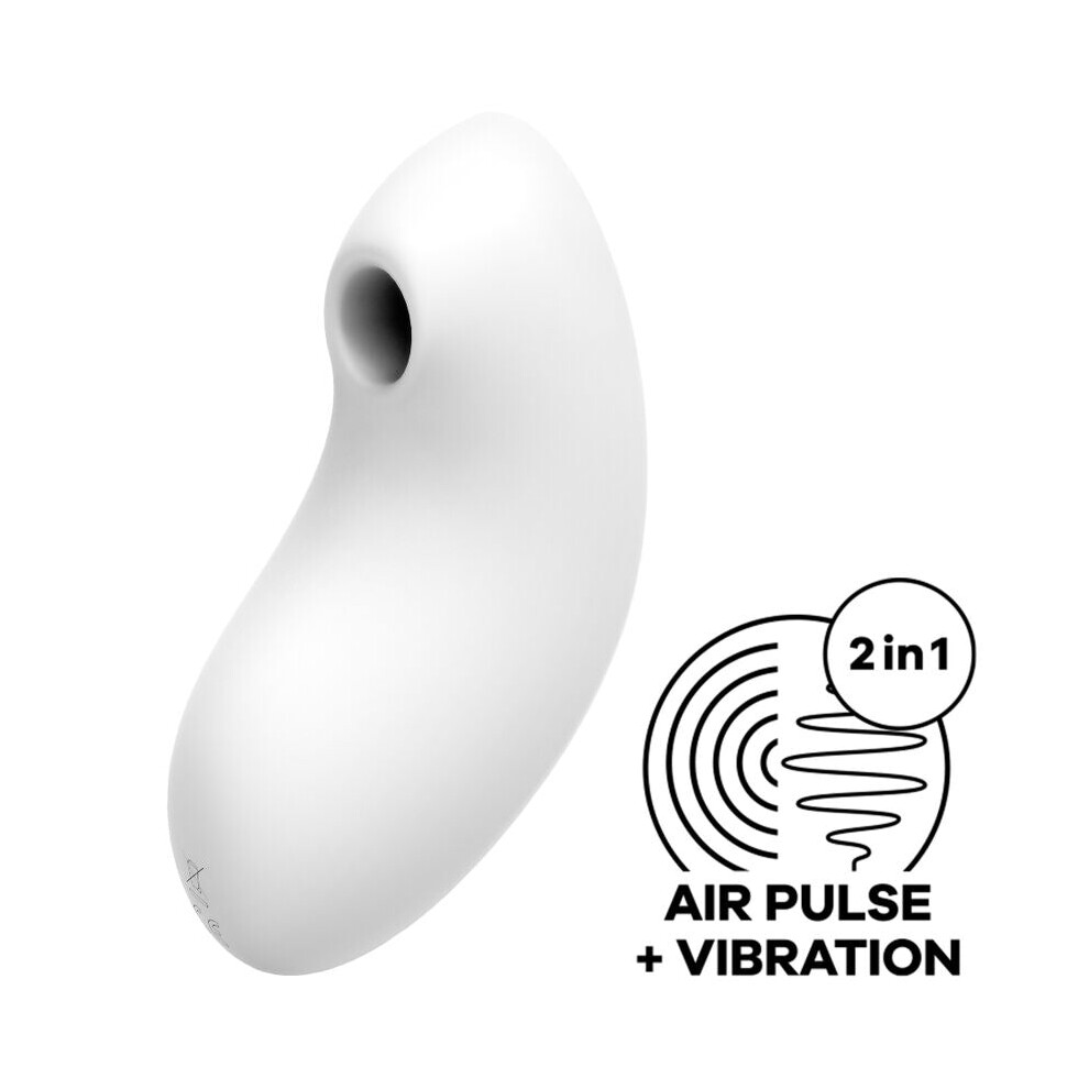 Satisfyer Air Pulse White Satisfyer - Vulva Lover 2 Air Pulse Stimulator & Vibrator