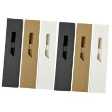 6pcs Paper Fountain Pen Sleeve Case Set, Single Pen Holder for Secure Storage and Gift Packaging