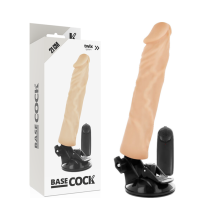 BASECOCK Vibratore Realistico Nero