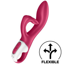 SATISFYER - EMBRACE ME GSPOT VIBRATOR BERRY ROJO