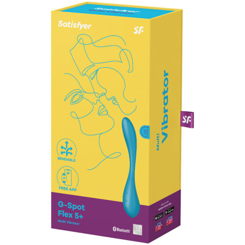 SATISFYER - G-SPOT FLEX 5 MULTI VIBRATOR LILAC 1
