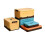 Foldable Plastic Storage Box with Lid Dustproof Large Capacity Organizer for Home and Classroom Blue 2