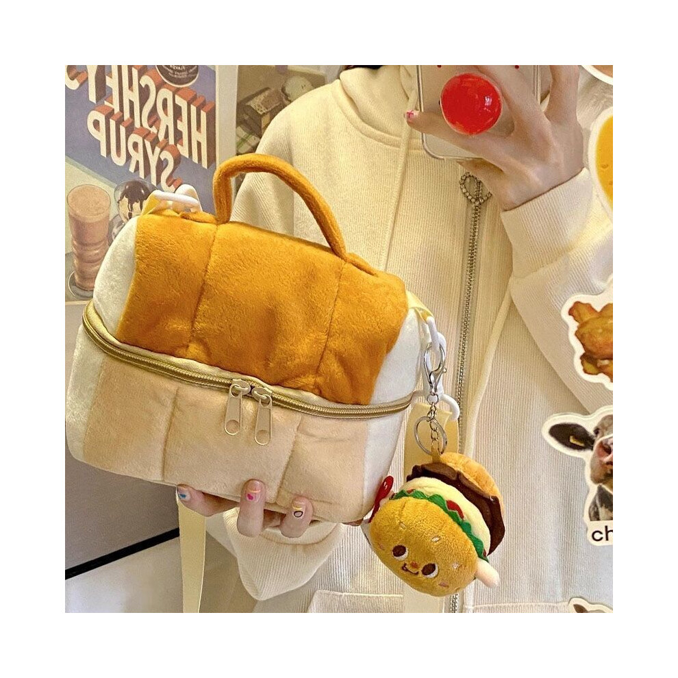 Corduroy Cosmetic Bag for Women18x6x15cm