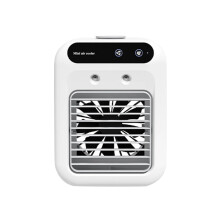 Portable Air Cooler Mini Evaporative Fan with LED Timer, 3 Speeds, Misting for Home Office
