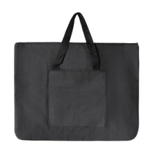 Art Portfolio Bag with Zipper for Artwork Protection, Large Canvas Artist Case 55cm x 36cm