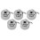 Sewing Machine Bobbin Case Set, Durable Alloy Construction, Replacement for Computerized Models 4
