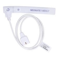 Pediatrische SpO2-monitoringssensor, continue monitoringssonde met 7P-opening voor universele apparaatintegratie, vervangbare zeer nauwkeurige sensor.