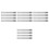 16Pcs Multi-Function Cork Backing Rulers Kids Student Measuring Rulers 5