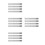 16Pcs Multi-Function Cork Backing Rulers Kids Student Measuring Rulers 3